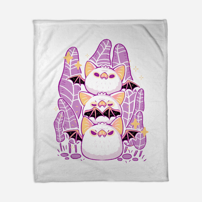 Cute Honduran White Bats-None-Fleece-Blanket-xMorfina