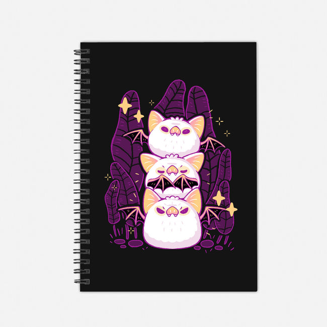 Cute Honduran White Bats-None-Dot Grid-Notebook-xMorfina