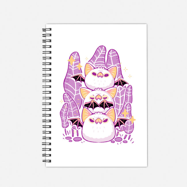Cute Honduran White Bats-None-Dot Grid-Notebook-xMorfina
