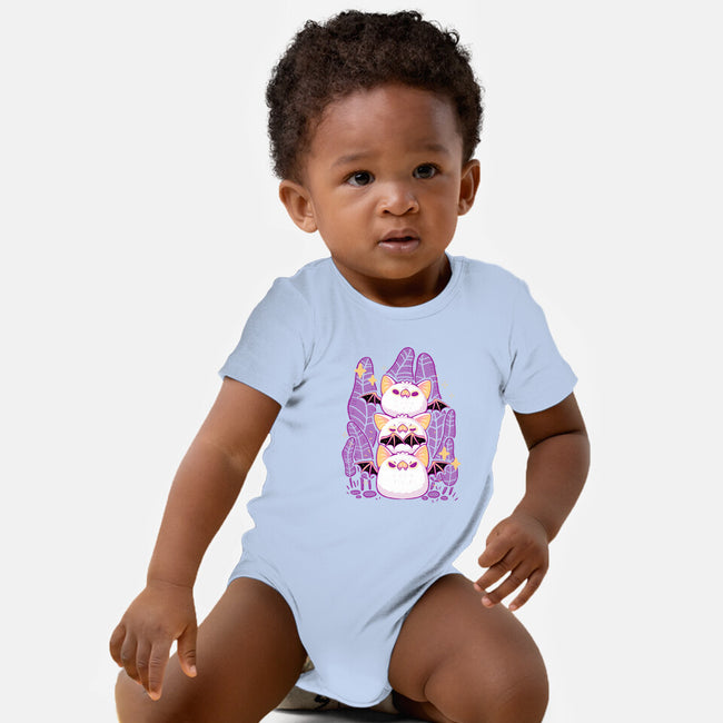 Cute Honduran White Bats-Baby-Basic-Onesie-xMorfina