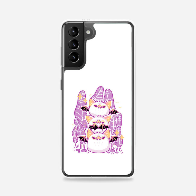 Cute Honduran White Bats-Samsung-Snap-Phone Case-xMorfina