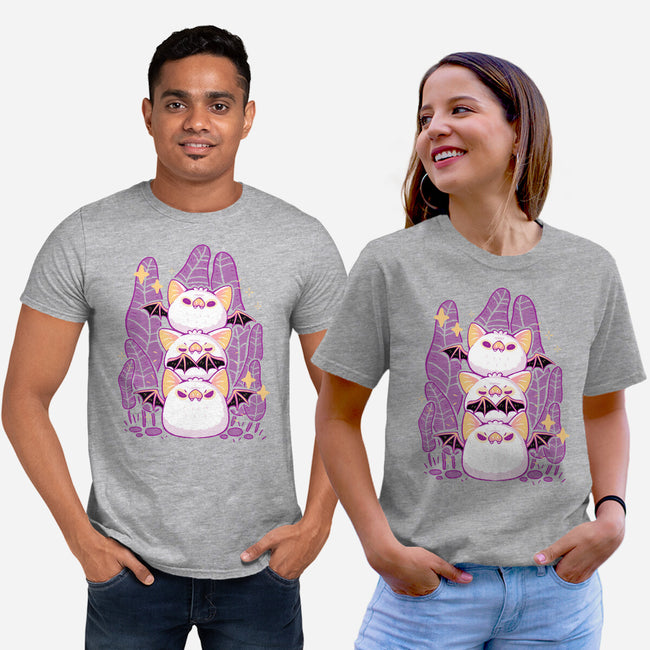 Cute Honduran White Bats-Unisex-Basic-Tee-xMorfina