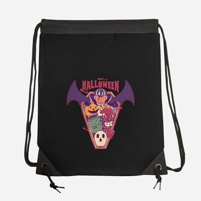 Ghost Party Halloween-None-Drawstring-Bag-MMNINESTD