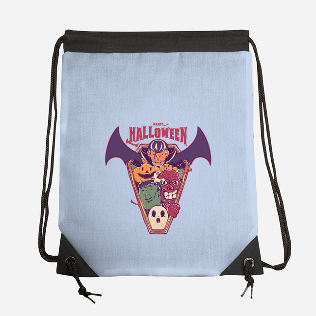 Ghost Party Halloween-None-Drawstring-Bag-MMNINESTD