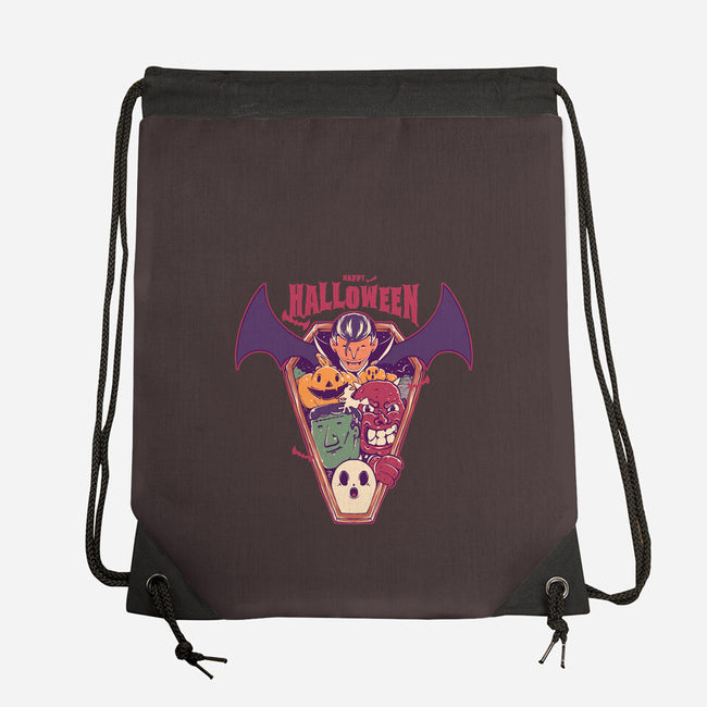 Ghost Party Halloween-None-Drawstring-Bag-MMNINESTD