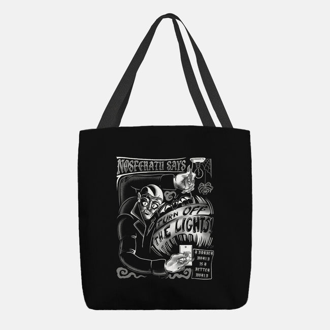 Lights Out-None-Basic Tote-Bag-SpicyGurry