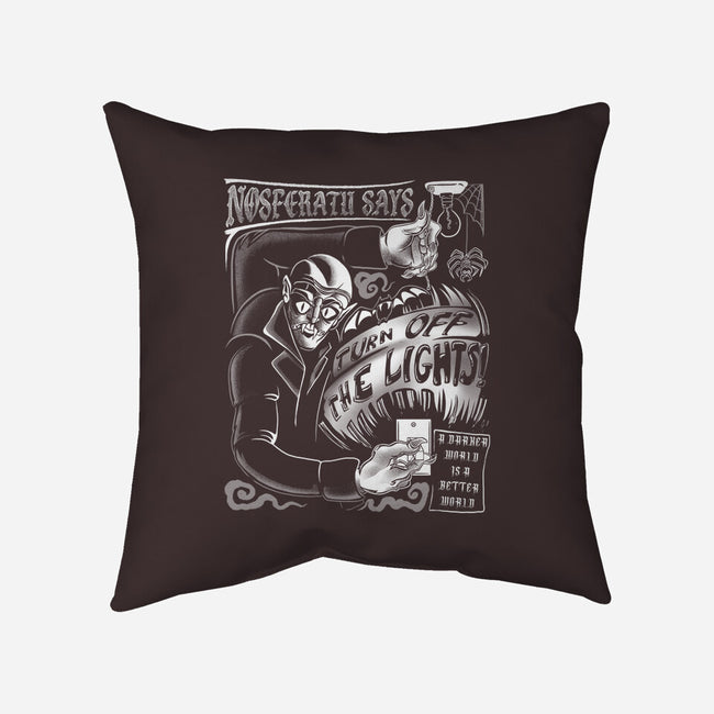Lights Out-None-Removable Cover-Throw Pillow-SpicyGurry