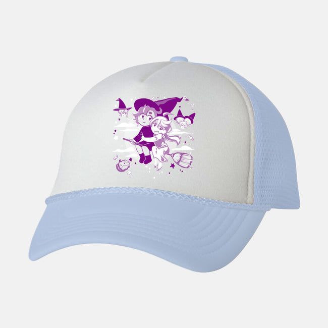 Witch's Bride-Unisex-Trucker-Hat-inverts