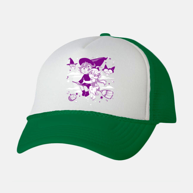 Witch's Bride-Unisex-Trucker-Hat-inverts