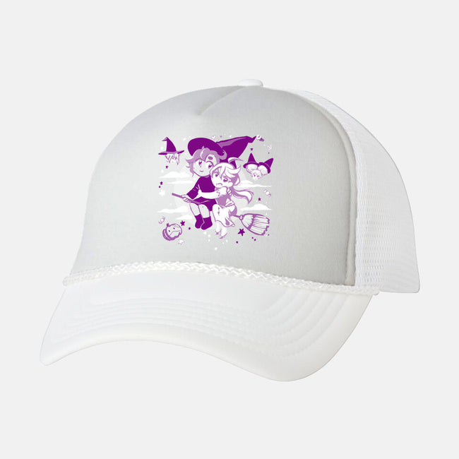 Witch's Bride-Unisex-Trucker-Hat-inverts