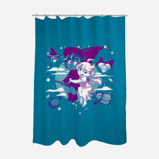 Witch's Bride-None-Polyester-Shower Curtain-inverts