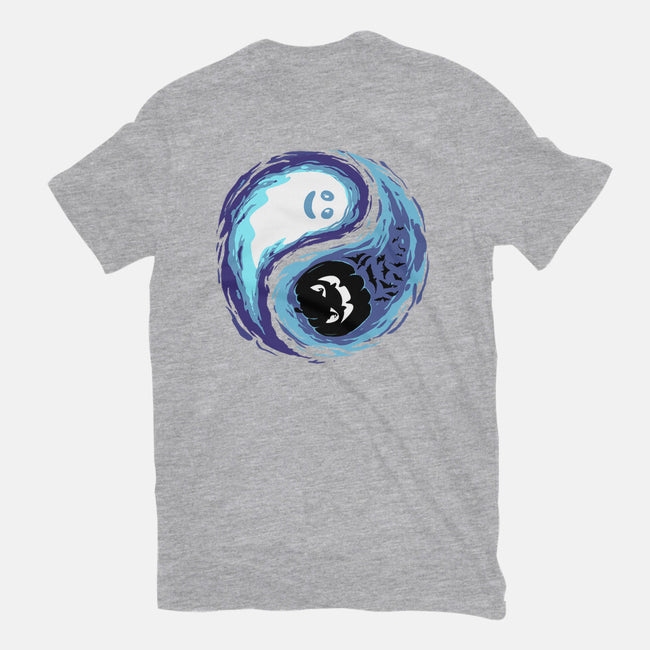 Yin Yang Halloween-Mens-Premium-Tee-IKILO