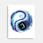 Yin Yang Halloween-None-Stretched-Canvas-IKILO