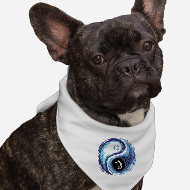 Yin Yang Halloween-Dog-Bandana-Pet Collar-IKILO