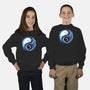 Yin Yang Halloween-Youth-Crew Neck-Sweatshirt-IKILO