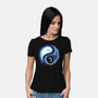 Yin Yang Halloween-Womens-Basic-Tee-IKILO