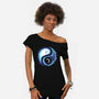 Yin Yang Halloween-Womens-Off Shoulder-Tee-IKILO