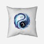 Yin Yang Halloween-None-Removable Cover-Throw Pillow-IKILO