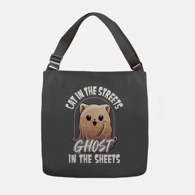 Ghost In The Sheets-None-Adjustable Tote-Bag-neverbluetshirts