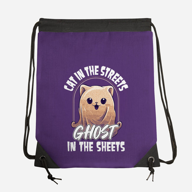 Ghost In The Sheets-None-Drawstring-Bag-neverbluetshirts