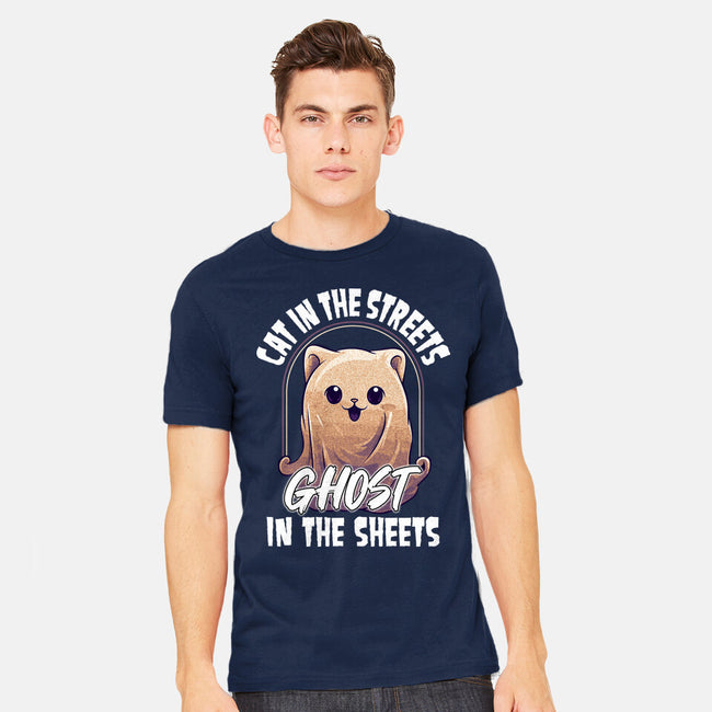 Ghost In The Sheets-Mens-Heavyweight-Tee-neverbluetshirts