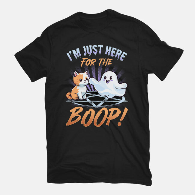 Just Here For The Boop-Womens-Fitted-Tee-neverbluetshirts