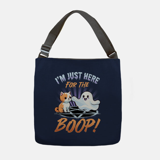 Just Here For The Boop-None-Adjustable Tote-Bag-neverbluetshirts