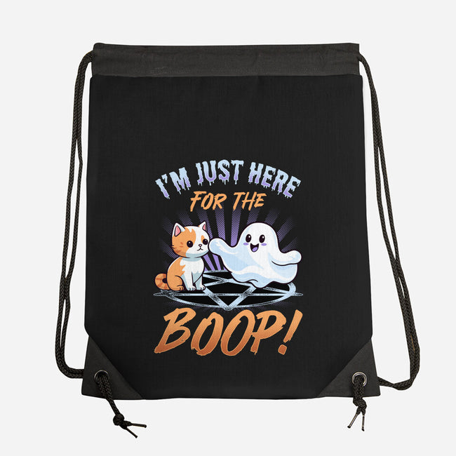 Just Here For The Boop-None-Drawstring-Bag-neverbluetshirts