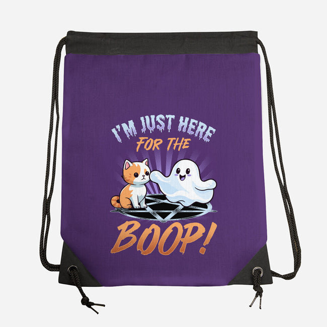 Just Here For The Boop-None-Drawstring-Bag-neverbluetshirts