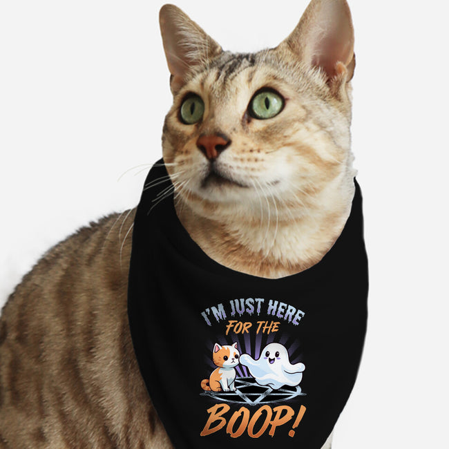 Just Here For The Boop-Cat-Bandana-Pet Collar-neverbluetshirts