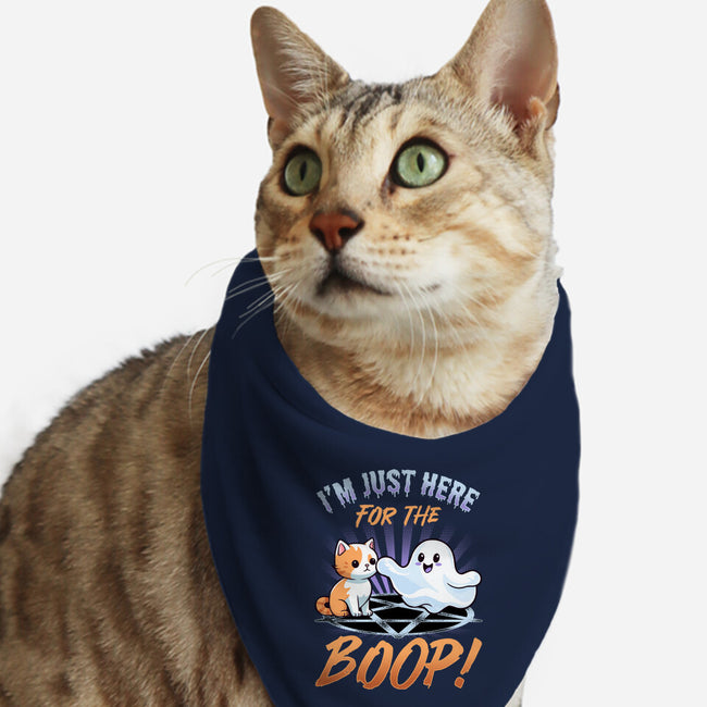 Just Here For The Boop-Cat-Bandana-Pet Collar-neverbluetshirts