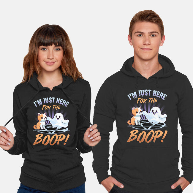 Just Here For The Boop-Unisex-Pullover-Sweatshirt-neverbluetshirts