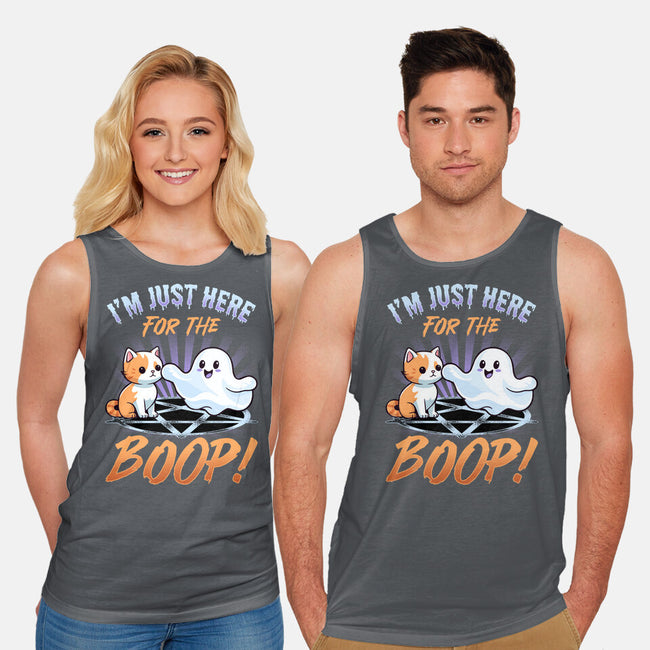 Just Here For The Boop-Unisex-Basic-Tank-neverbluetshirts