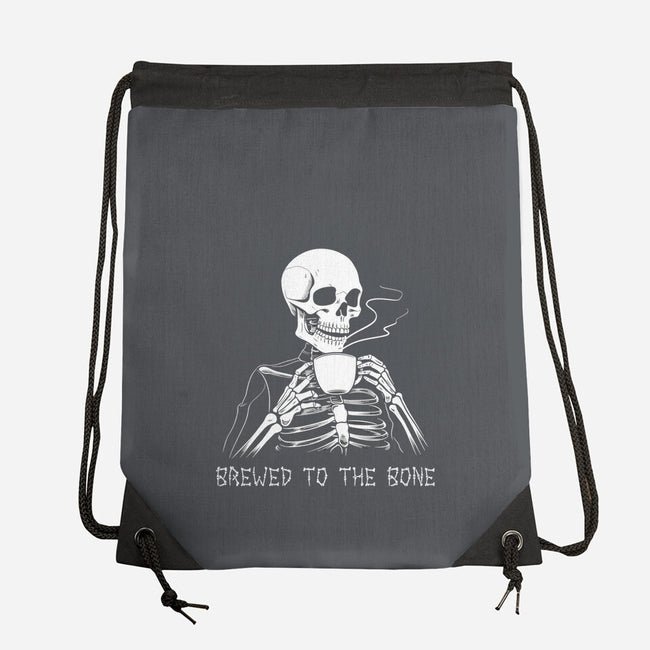 Brewed To The Bone-None-Drawstring-Bag-neverbluetshirts