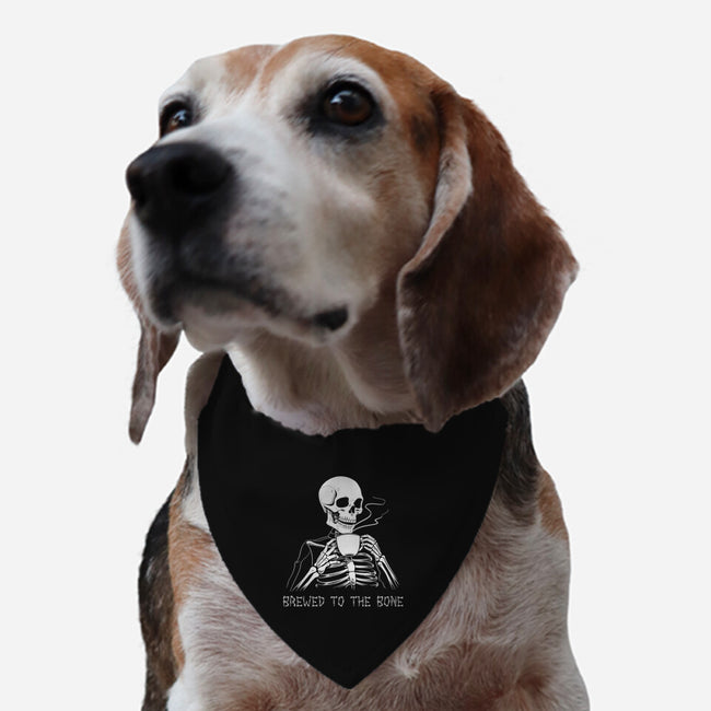 Brewed To The Bone-Dog-Adjustable-Pet Collar-neverbluetshirts