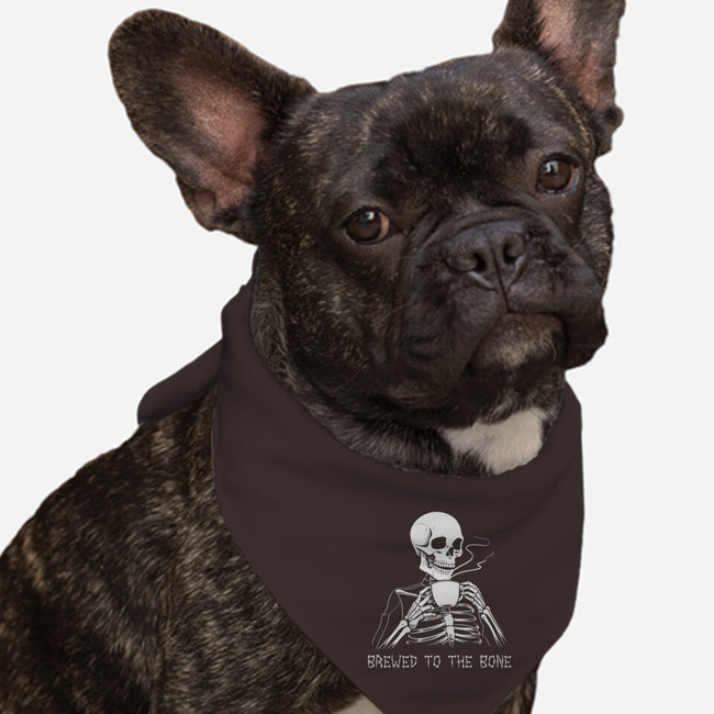 Brewed To The Bone-Dog-Bandana-Pet Collar-neverbluetshirts