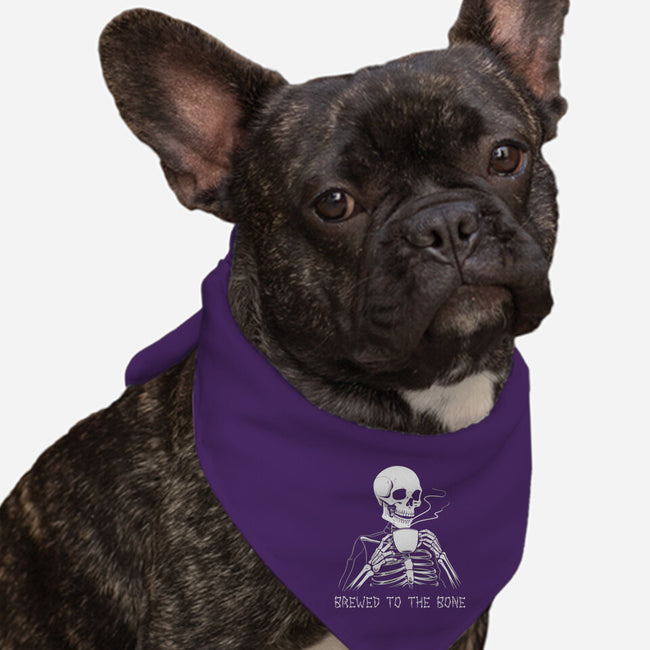 Brewed To The Bone-Dog-Bandana-Pet Collar-neverbluetshirts