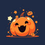 Kawaii Pumpkin Halloween-Unisex-Basic-Tee-neverbluetshirts