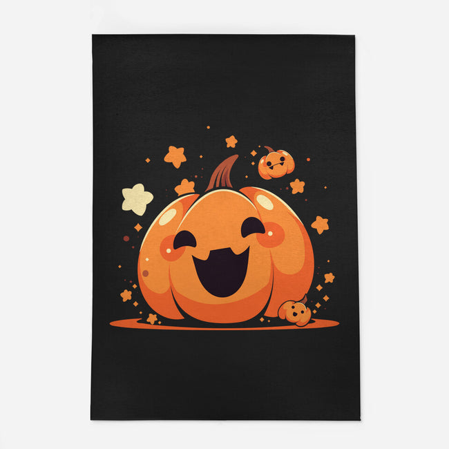 Kawaii Pumpkin Halloween-None-Outdoor-Rug-neverbluetshirts