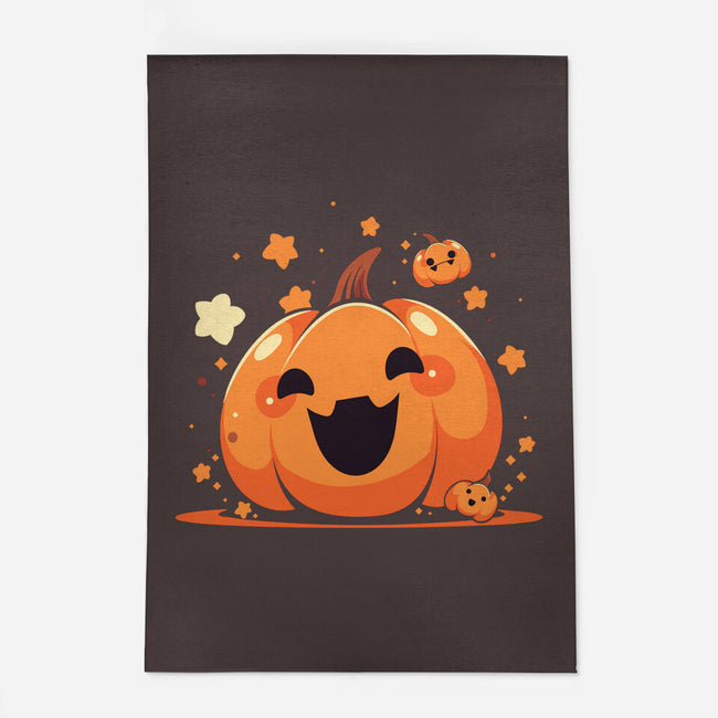 Kawaii Pumpkin Halloween-None-Outdoor-Rug-neverbluetshirts