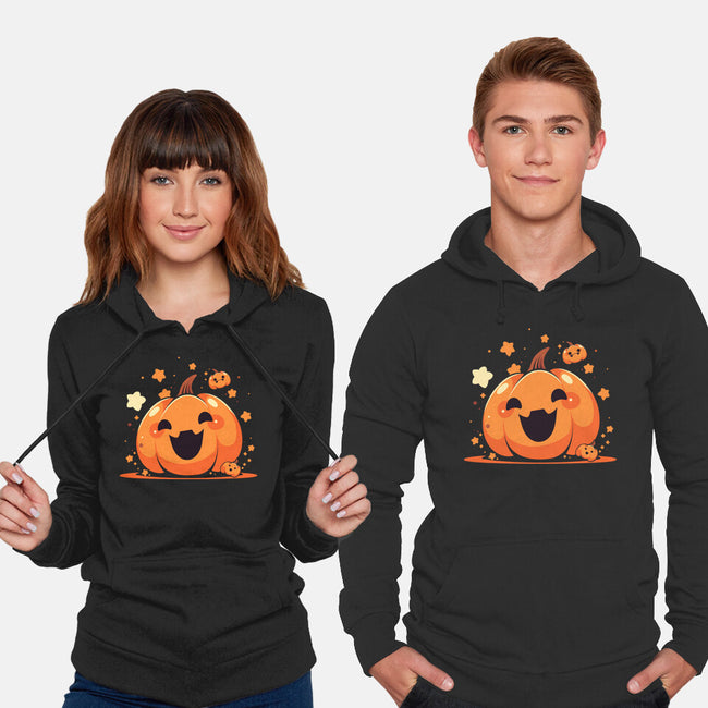 Kawaii Pumpkin Halloween-Unisex-Pullover-Sweatshirt-neverbluetshirts