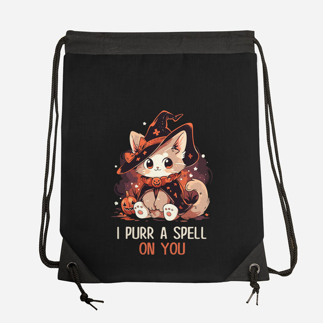 Purr A Spell On You-None-Drawstring-Bag-neverbluetshirts