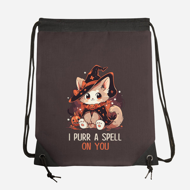 Purr A Spell On You-None-Drawstring-Bag-neverbluetshirts