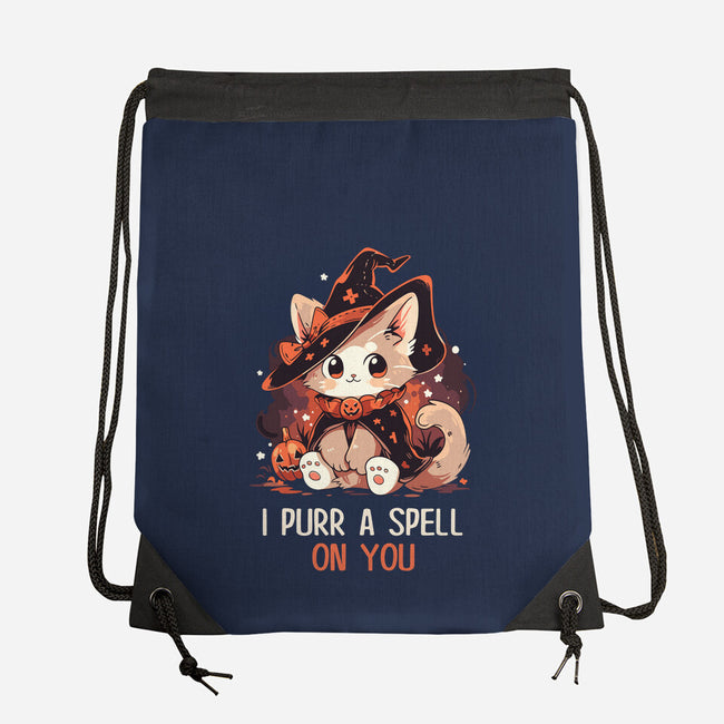 Purr A Spell On You-None-Drawstring-Bag-neverbluetshirts