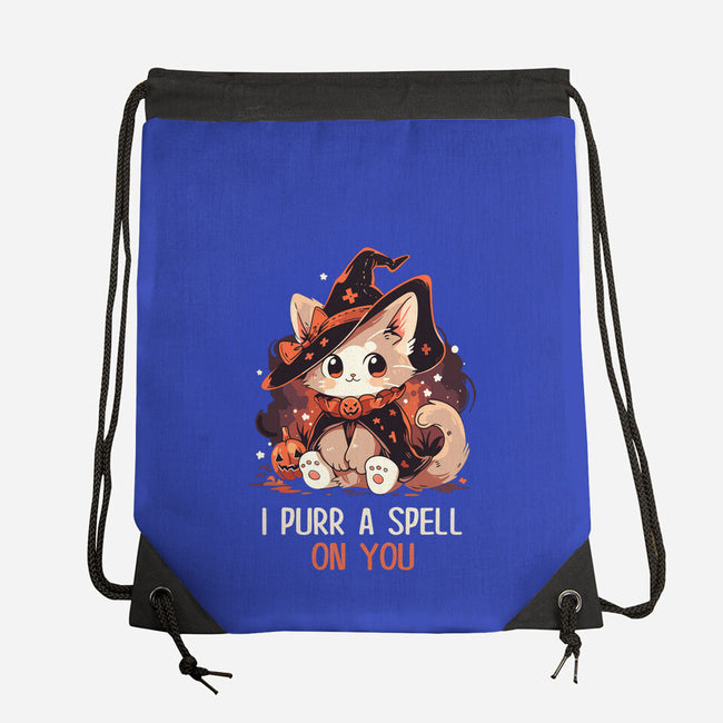 Purr A Spell On You-None-Drawstring-Bag-neverbluetshirts