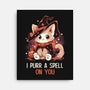 Purr A Spell On You-None-Stretched-Canvas-neverbluetshirts