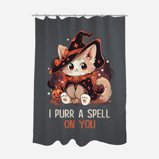 Purr A Spell On You-None-Polyester-Shower Curtain-neverbluetshirts
