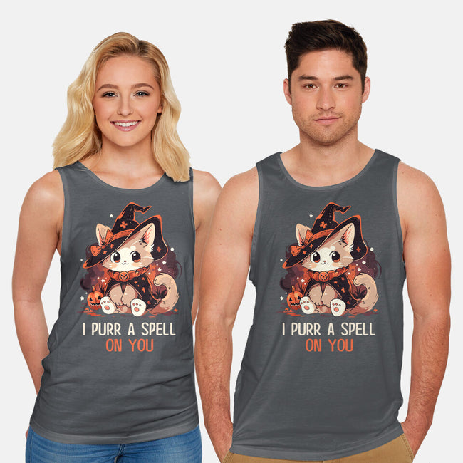 Purr A Spell On You-Unisex-Basic-Tank-neverbluetshirts