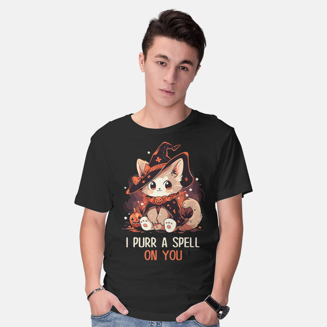 Purr A Spell On You-Mens-Basic-Tee-neverbluetshirts