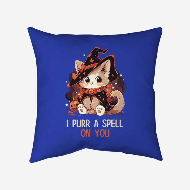 Purr A Spell On You-None-Non-Removable Cover w Insert-Throw Pillow-neverbluetshirts